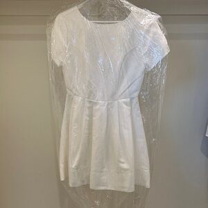 DO+BE White Short Sleeve Dress